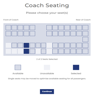 Choose your seats