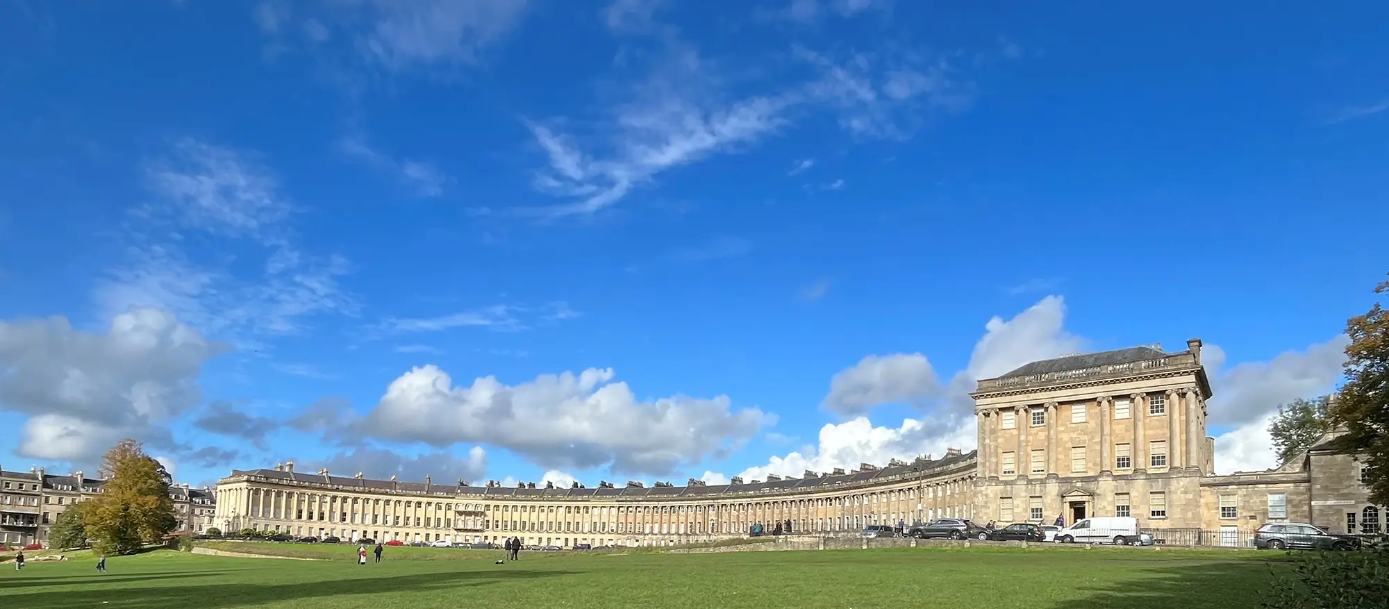 The Royal Crescent in Bath