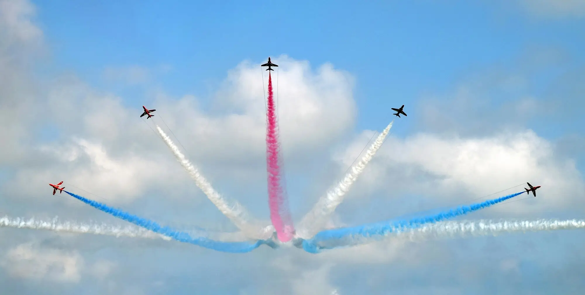 Red Arrows display