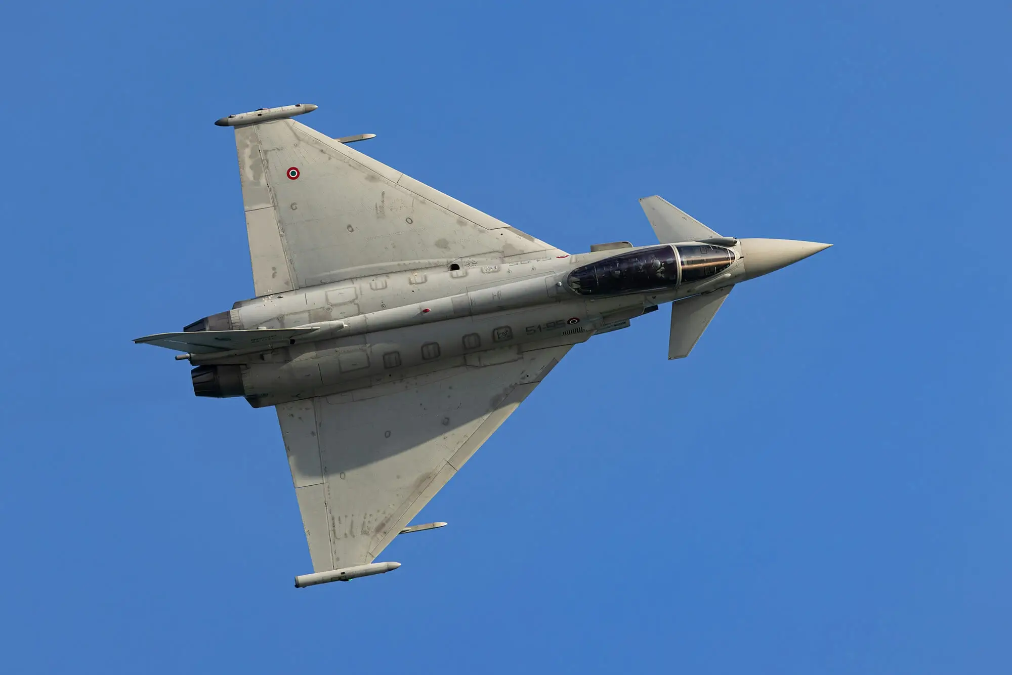 Typhoon flying